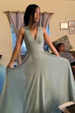 The dress is really pretty!! Got it for my bridesmaids and they love it -
I'm gonna order more soon after writing this review. - Ardaninggar S.