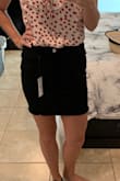 This is a very comfortable skirt. Can be worn both casually or dressed up. It's very stretchy which is nice. - Emily G.