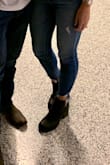 Obsessed is an understatement! These fit just maybe a bit too big, but wouldn't size up. I'll just wear thicker socks. Love the style, and the height. Very comfortable! Can't wait to wear all fall and winter! Buying in brown, too. - Emily G.