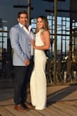 I wore this to my engagement dinner. It is super comfy and looked beautiful. I wore super high heels and didn't need to alter it at all. I loved it and will be wearing it to the civil ceremony as well. - Viridiana L.