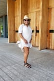 This dress is very comfortable, and it fits perfect. I am 6 months pregnant, and this dress fits very nice. - Zuaryc A.