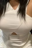 I have pink & white in this dress style. The reason this one does not deserve 5 stars is white color is not on sale, I bought it at full price $50, plus the chest area is still loose on me as my bra size is 32A or 34A. As you see from my pic, the material is good enough to cover my busts, this dress style shapes my waist/stomach :) - Annie D.