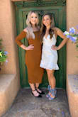 I bought these shoes to wear for my bridal shower and now I might end up wearing them for my wedding, too! I received so many compliments. They are comfy and easy to walk around in. I wore them for 4 hours and they were easy to walk in on gravel, grass, uneven ground, and inside on slippery floors. 

I have wide feet and usually stay away from these styles but these ones fit true to size, of course just a little small but that's because of my feet. I wouldn't order a larger size. You have to tie the ribbon tight enough so it doesn't fall down. - Audra C.