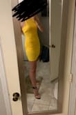 This dress is but but what you can't see on the model is that one side is kind of shorter and exposes the under material .... I am not really a fan of that. It took me a while to realize that the dress isn't damaged, that it actually is supposed to look so. - Galusic A.