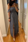 I absolutely love this dress! In particular I love the length as I can wear it with either flats or heels! - Katelyn R.