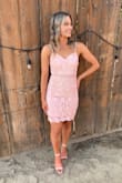I wore this to a summer wedding and I got so many compliments. It fit like a dream and the pink and nude really looked great with a tan! Truly one of my favorite things I've ever bought from Lulus. I bought both pink and green and while I ultimately went with pink, it was a close call because the green was gorgeous as well! - Tanna D.