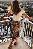 Love the skirt. Love the color and the material. I wish there was a size smaller as the xs is a little big around the waist so I find it slipping at times. 

Giving it 4 stars because it runs big. - Samantha V.