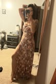 I bought this for a wedding for NEXT year. Honestly, the bride picked it out because it goes with her theme of bridesmaid dresses.. but I wanted to write that I read every single review, measured myself and due to that this dress fits perfect! And because of the fit, even if I add a few pounds by next year I know I'll be fine! - Brianna H.