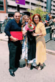 I wore this dress for graduation day. It ran a little too big that I had to adjust it every couple of times, eventually feeling annoyed and uncomfortable, but beyond that, I felt beautiful in it. Just sad that I had to keep my graduation gown on while taking pictures because the dress would roll down and you'd see my bra. - Christine S.