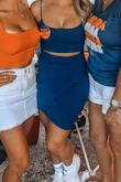 In the SEC, girls tend to dress up for games. This dress was perfect for tailgating and then going out after the game! - Lauren H.