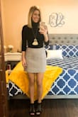 Adorable skirt!! Wish it was a little more snug but it's cute and comfy! - Susan L.