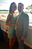 I ordered this dress for a friend's wedding and it fit perfectly. I was so comfortable and was able to dance all night. Dress does not ride up as I walk or shift uncomfortably. - Allyson W.