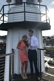 I had doubts about this dress, but my boyfriend insisted it would be perfect for the yacht club wedding we were attending so I bought it just to try and I'M SO GLAD I DID! The lace hugs the body, but doesn't suffocate and left plenty of room for all the eating! I chose to wear pasties and skip a full strapless bra. The length was perfect as well, respectable for church and dancing, but not too long that it made walking awkward. This dress was so comfortable, I hope to find another occasion to wear it! - Alex S.