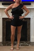 This romper was comfortable and so flattering!!I received so many compliments while wearing it.  I want one in every color!!! - Melanie H.