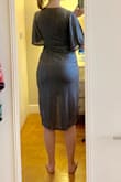 Bought this on sale, so I'm keeping it. The dress fits beautifully and the material is gorgeous. However, in certain lighting you can see entirely through the skirt (and liner) so my thighs are exposed. The liner is a little short, but I do have long legs. I plan on wearing this for date nights or other evening events, as it's too see through during daylight. - Lauren I.
