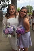 I had all my girls in this dress for my wedding all different sizes and they all looked amazing. Just remember you will need a backless bra. - Windy A.