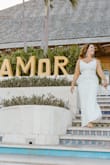 Absolutely perfect, simple dress that can be dressed up or down.  I purchased for beach photography and went barefoot... it was perfect! I am only 5' 2" and needed to have it hemmed, but otherwise it fit like a glove! - Lori R.