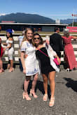 So many compliments on this dress. Wore it to the derby and it was awesome on a hot summer day. Loved the blue accent and so many people said it looked like a Greek goddess dress. Does wrinkle easily as most people said! - Devon O.