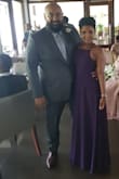 Loved the color. Fit like a dream. The waist stretches a little so you don't have to worry about feeling constricted. Wore it to a wedding and got loads of compliments. I'm 4'10" so I had to get the dress shortened. - Annah J.