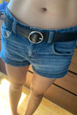 I love the silver loop, the thickness, and the way this belt fits, but I am not the biggest fan of the croc pattern. It's a little too obvious/fake looking for me. Luckily from far away it's not too visible! - Melissa Y.