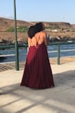 This dress was as beautiful in person as it was on the site. I had my Junior bridesmaids wear it for our wedding and it looked absolutely gorgeous. Everyone complimented how beautiful they looked. Would definitely recommend it. - Evelize B.