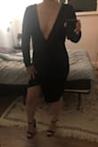 I've never worn a dress that was as comfortable as it was sexy. I'm round in the center and didn't feel like I needed spanx at all. The fabric stretches but is tight enough to not feel loose. The best I've felt in years! - Shea C.