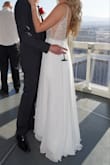 It was absolutely gorgeous! The length was perfect with my heels on (5'8 with 4'' heels). - Marlene M.