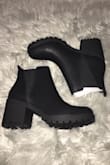 These are my absolute favorite boots ever! I'm on my second pair in the black and I had to purchase the brown as well! So comfortable and stylish, they go with everything! You NEED these. I would just recommend to go half a size smaller! - Isabel H.