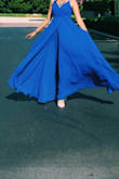 I bought this dress not knowing how it would fit but when it arrived and I tried it on, it was so pretty. It was heavy and good material. I would definitely buy again from Lulus! - Viviana M.