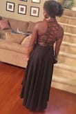I got this for my daughter to wear to a friends fancy 16th birthday celebration that was held at the Harvey B Gantt museum of arts. We both loved it. She's short so we had to get it altered for length and at the waist. Glad we got it! - Rhonda W.