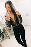 Wore this paired with some high waisted jeans also from Lulus for my birthday dinner and got nothing but compliments. Fit like a glove and kept everything in place! Love, love, love!! It also looks AMAZING with a high waisted leather skirt. - April L.