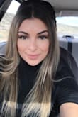 The fit felt great and the material is really soft. I am glad I have this cute black top in my wardrobe to dress up any outfit. - Brittani G.