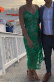 I wore this dress twice this summer because I loved it so much! Lots of compliments, so different from other dresses. - Jaclynn F.