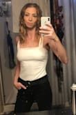 This bodysuit is classic, looks amazing, fits fantastic and it just all around something you need at least a few of in your wardrobe. Be mindful however if you have pets with claws or your own nails are ripped, etc., the material will easily snag. - Keri C.