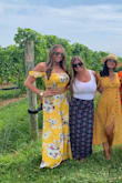 Loved this outfit for a day out with some friends! The pants ran a little large but the top was a perfect fit! - Arielle P.
