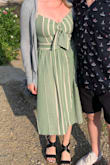 Love this dress! Fits so flattering. Love pockets and cleavage is good but not over the top. - Michelle M.