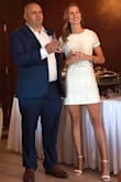 I ordered this dress as one of two options for an engagement party and decided on this one! It is a little on the short side but not too bad; form fitting in all the right places but still comfortable! The material looks slightly different in person but nothing that would turn me off from buying it. - Audrey H.
