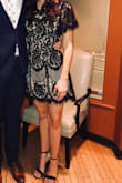 Got so many compliments on this dress! Fits true to size and isn't too short. - Felicia S.