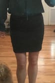 Not the best photo but this skirt is versatile. I've worn it for going out or lower on my hips at work to give it a little more length. - KATELYN L.
