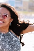 It's hard to find hoops that are lightweight yet big enough, but still look classy and not cheap. These hoops are the ones I've been looking for!! - Danielle D.