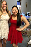I actually bought this dress way before I knew I was going to need it. I just really liked it when I went through all the dresses.
It fit just fine it was just a little big in the middle and was a little longer then I expected. But other than those two things everything was great! - Julianne C.