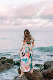 I saw this super cute French girl wearing this at a wedding and knew I needed it ASAP. I ended up wearing this for a family photo shoot and it was perfect. Super comfortable and cute! - Kelly T.