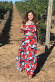 I absolutely loved this outfit! I wore it to go wine tasting in Napa and received multiple compliments! It's comfortable and versatile, but I did have to get it hemmed. - Whitney B.