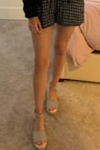 These shoes look really good on, but if you have small ankles they are really big in that area. They are still wearable, but they get dirty very easily so I am trying to figure out a way to get them clean again! - Stephanie S.