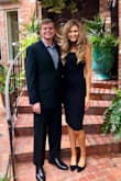 I wore this dress for pictures with my boyfriends family. It fit well but I had to take it in at the waist (I should have ordered a medium but wanted it to be long since I am tall).
But I got so many compliments. - Gloria S.