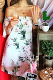 Super cute dress.  Worn with heels, casual flats, or booties for an edge.  Great for all occasions. Wore this to my bridal shower. I did size down since it's not fitted. - Christina N.