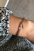 Looks beyond beautiful even without other accessories like a watch. Totally recommend, fits perfectly, looks spotless even in pajamas. I became obsessed with this accessory! :) - Tatyana K.