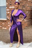 This dress was so perfect! Fits true to size! Color is amazing! - Tiana L.