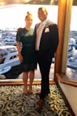 Gorgeous dress with just enough stretch to fit me in all the right places. I tend to be one size on top and another on bottom, so I'm always happy to find dresses that fit in both areas without having to go to the tailor. - ERIN J.