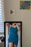 So happy about my purchase! The fit is great and the dress looks even better in person especially the color! Also no fall out with the glitter which is a great plus - Alissa E.